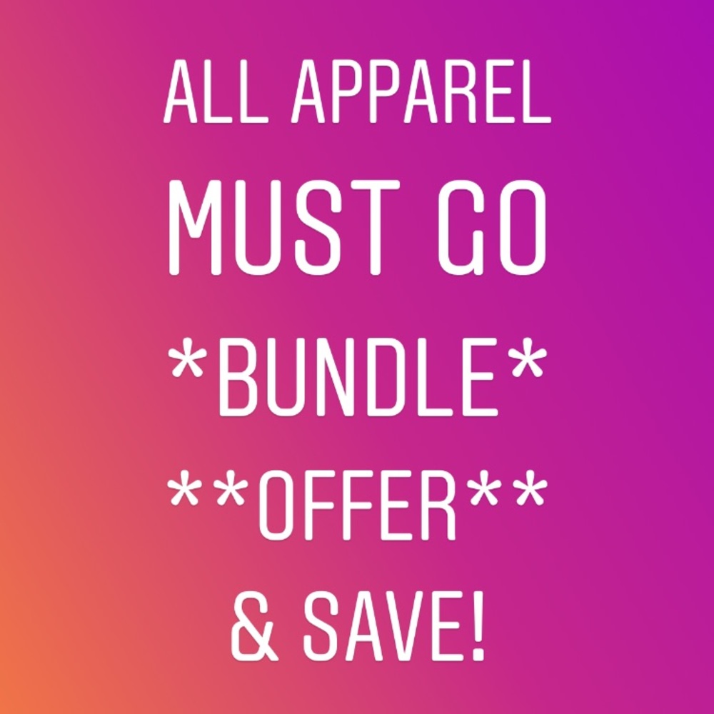 All items must go!